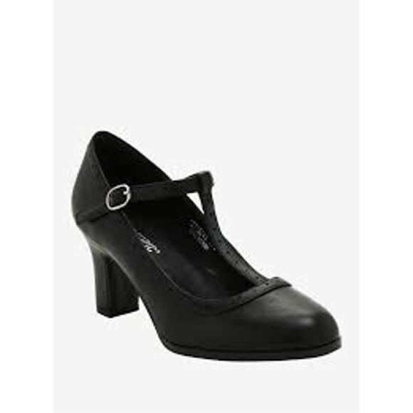 HOT TOPIC T-Strap Mary Janes - Picture 1 of 7